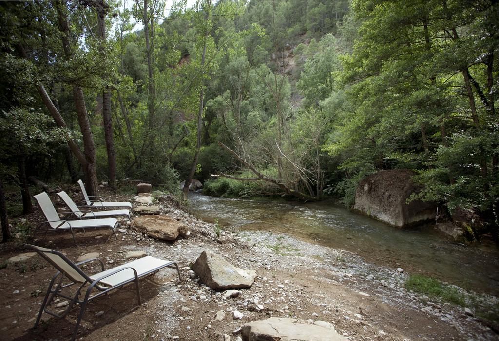 Masia Ca L'Anima Hotel La Baronia de Rialb Buitenkant foto