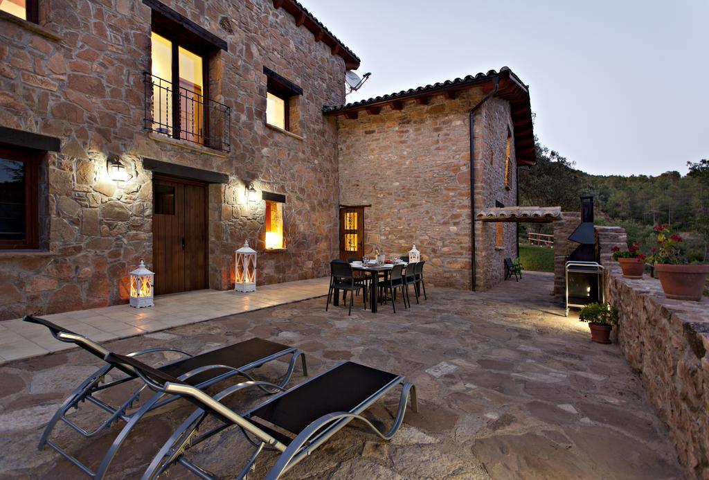 Masia Ca L'Anima Hotel La Baronia de Rialb Buitenkant foto