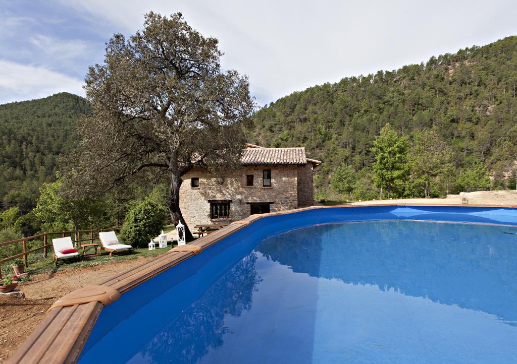 Masia Ca L'Anima Hotel La Baronia de Rialb Kamer foto