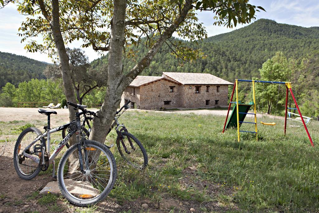 Masia Ca L'Anima Hotel La Baronia de Rialb Kamer foto