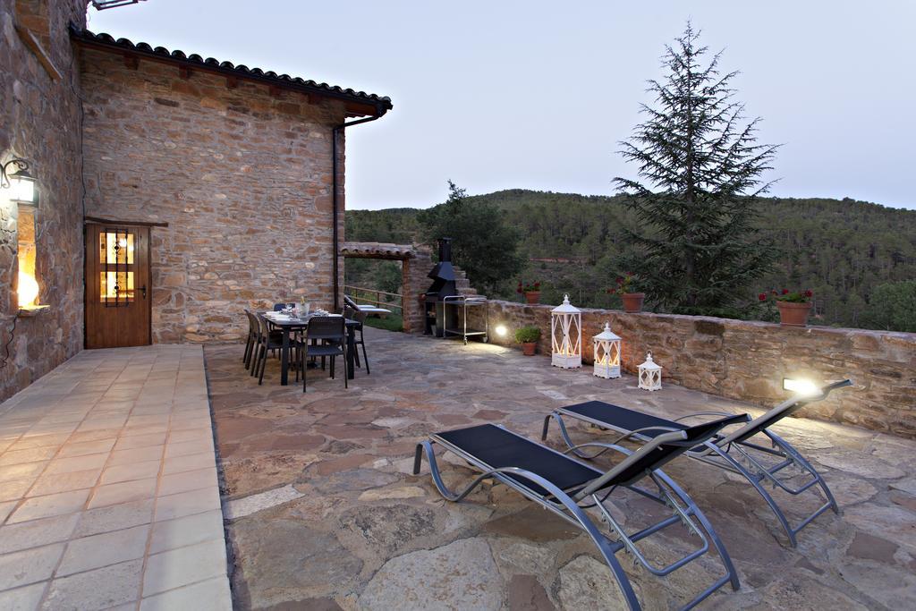 Masia Ca L'Anima Hotel La Baronia de Rialb Buitenkant foto