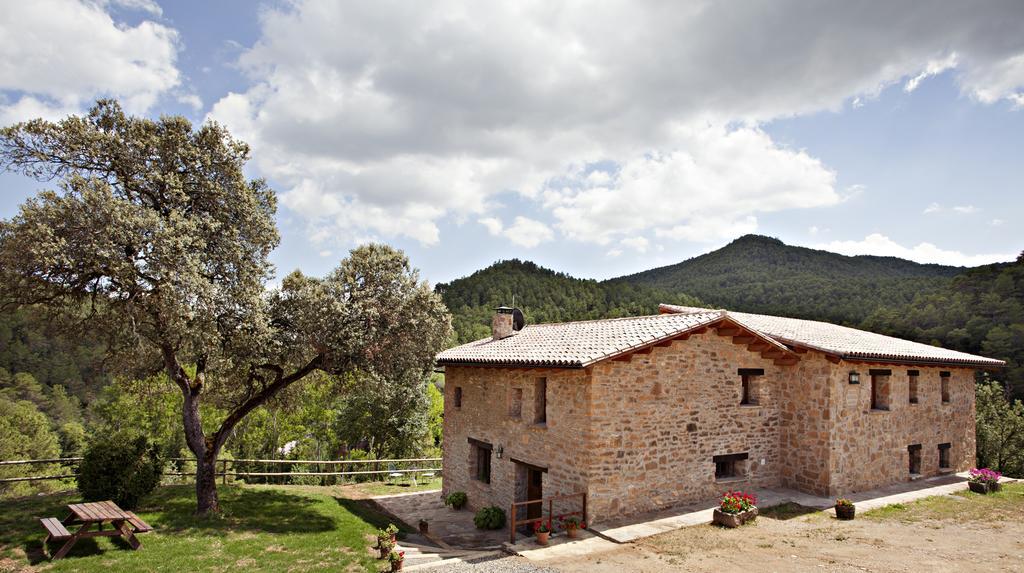 Masia Ca L'Anima Hotel La Baronia de Rialb Buitenkant foto